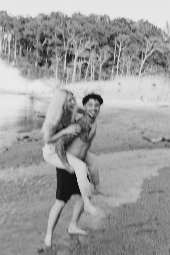 Ashley and Ty's Beach Adventure Couples Session
